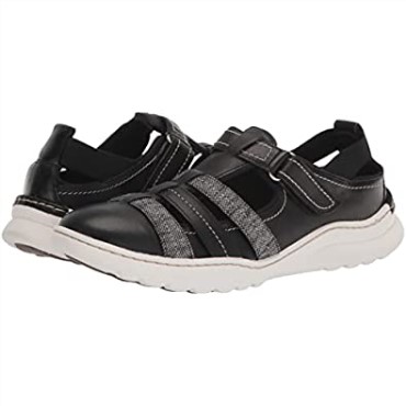Mocasín De Mujer Teagan Step De Piel Negra Clarks