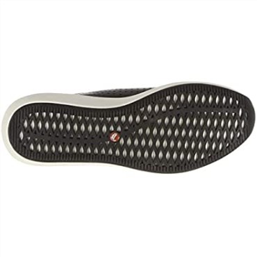 Sneaker Un Rio Tie De Mujer En Piel Negra Clarks