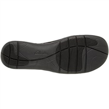 Mocasines Sin Cordones Un Spirit De Mujer En Piel Negra Clarks