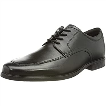 Delantal Howard De Hombre Negro Oxford-schuh Clarks