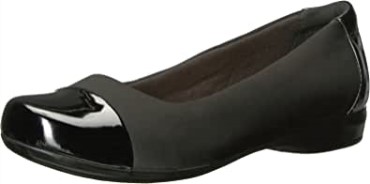 Negro Multi Clarks Kinzie Time Flat De Mujer