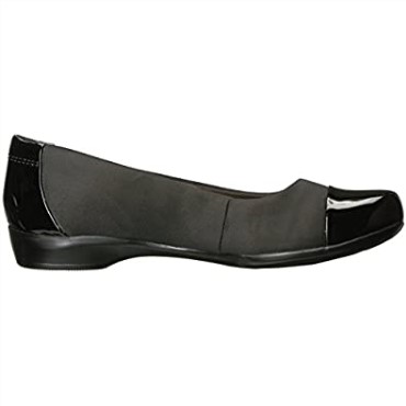 Negro Multi Clarks Kinzie Time Flat De Mujer