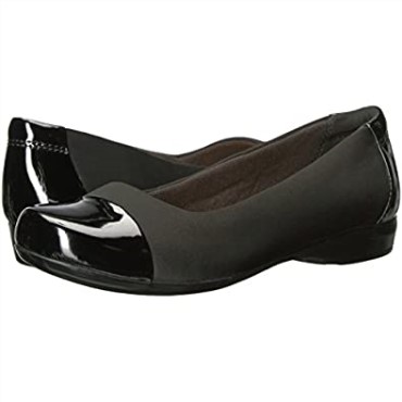 Negro Multi Clarks Kinzie Time Flat De Mujer