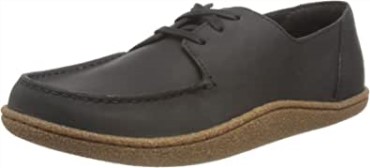 Oxford De Encaje Pilton Para Hombre Clarks Nubuck Negro