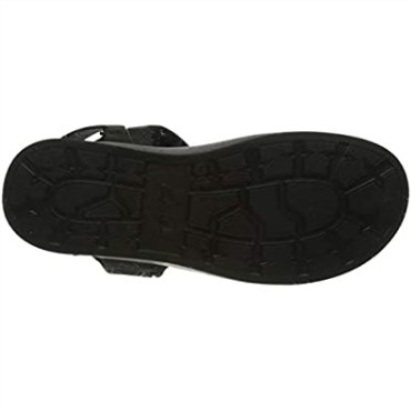 Sandalia Sunder Range Hombre Clarks Nobuk Negro