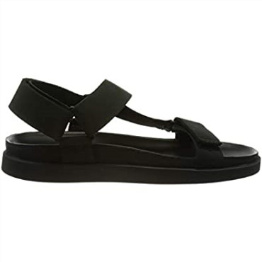 Sandalia Sunder Range Hombre Clarks Nobuk Negro