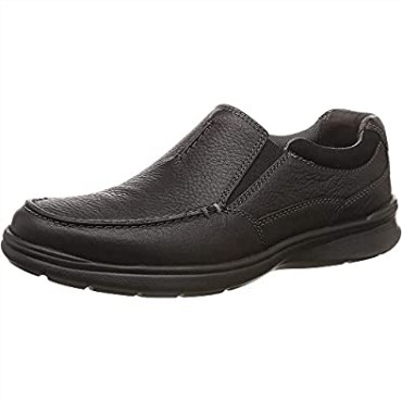 Mocasín Negro Aceitoso Lea Clarks Para Hombre Cotrell Free