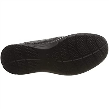 Mocasín Negro Aceitoso Lea Clarks Para Hombre Cotrell Free