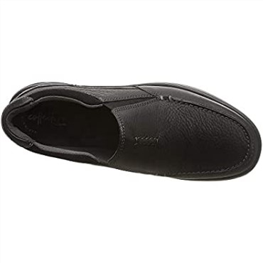Mocasín Negro Aceitoso Lea Clarks Para Hombre Cotrell Free