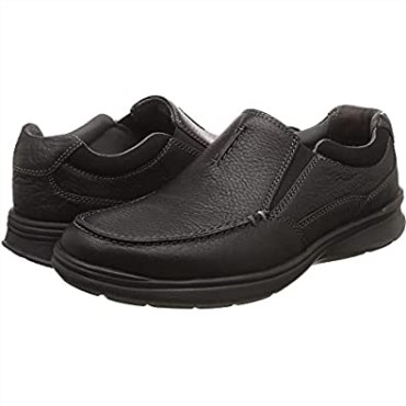 Mocasín Negro Aceitoso Lea Clarks Para Hombre Cotrell Free