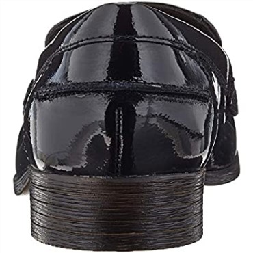 Mocasines Hamble De Mujer Black Pat Black Charol Clarks