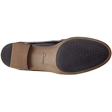 Mocasines Hamble De Mujer Black Pat Black Charol Clarks