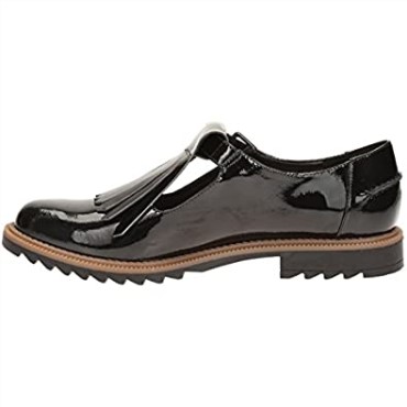 Black Pat Mujer Griff Mia Pen Ny Loafer Clarks