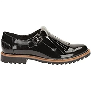Black Pat Mujer Griff Mia Pen Ny Loafer Clarks