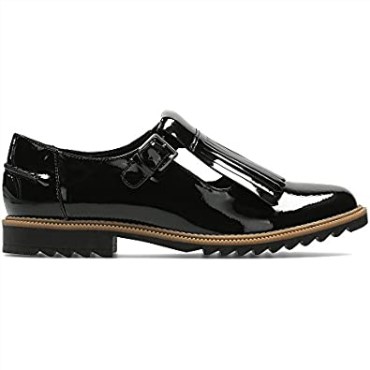 Black Pat Mujer Griff Mia Pen Ny Loafer Clarks