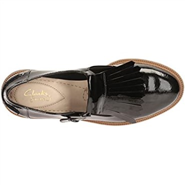 Black Pat Mujer Griff Mia Pen Ny Loafer Clarks