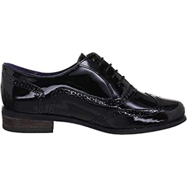 Zapatos Derby De Roble Hamble De Charol Clarks Para Mujer