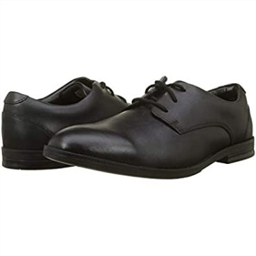 Borde Rufus Negro Bl Derbys Niño Clarks