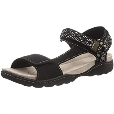 Sandalia Mujer Sde Clarks Amanda Step Negra