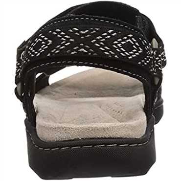 Sandalia Mujer Sde Clarks Amanda Step Negra