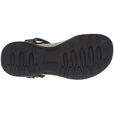 Sandalia Mujer Sde Clarks Amanda Step Negra