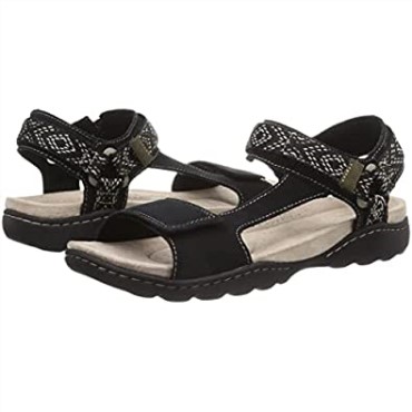 Sandalia Mujer Sde Clarks Amanda Step Negra
