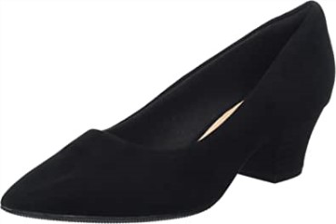 Negro Sde Clarks Zapatos De Salón Teresa Para Mujer