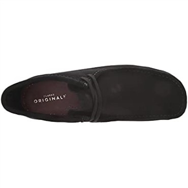 Botas Chukka Wallabee Para Hombre Clarks En Ante Negro