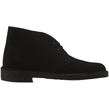 Botas Safari De Mujer Clarks En Ante Negro