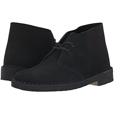 Botas Safari De Mujer Clarks En Ante Negro