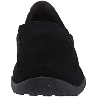 Mocasines De Mujer Clarks Haley Park De Ante Negro