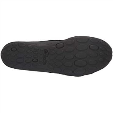 Mocasines De Mujer Clarks Haley Park De Ante Negro