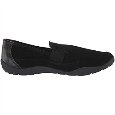 Mocasines De Mujer Clarks Haley Park De Ante Negro