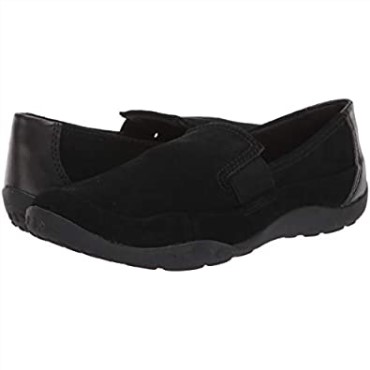 Mocasines De Mujer Clarks Haley Park De Ante Negro