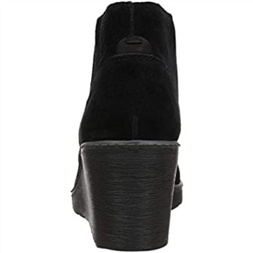 Botas De Moda Para Mujer Hazen Charm De Clarks En Ante Negro