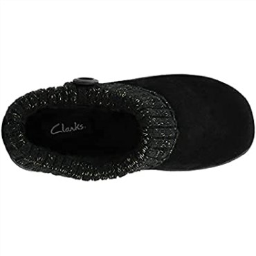 Botín Mujer Clarks Illeana Petal 4 En Ante Negro