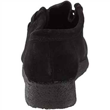 Zapatos Wallabee De Mujer Clarks De Ante Negro