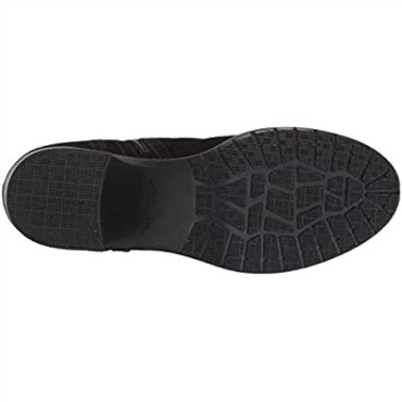 Botines Mujer Combi Clarks Hollis Star En Ante Negro