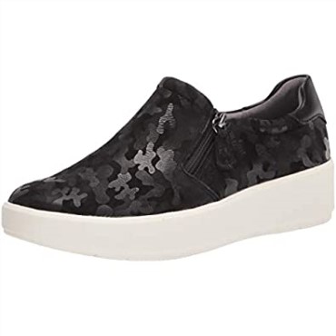Interés De Ante Negro Clarks Layton Step Sneaker Para Mujer