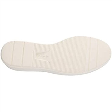 Interés De Ante Negro Clarks Layton Step Sneaker Para Mujer
