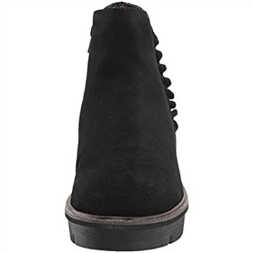 Botín Mujer Clarks Airbell Vibe Ante Negro
