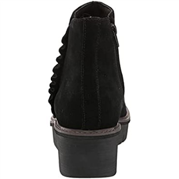 Botín Mujer Clarks Airbell Vibe Ante Negro