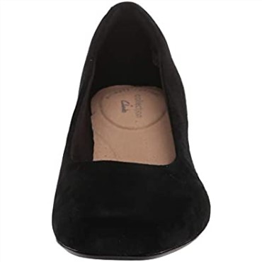 Zapato De Salón Marilyn Leah De Mujer En Ante Negro Clarks
