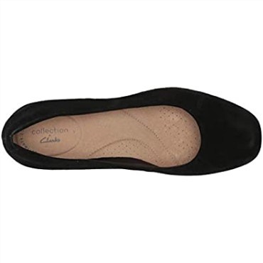Zapato De Salón Marilyn Leah De Mujer En Ante Negro Clarks