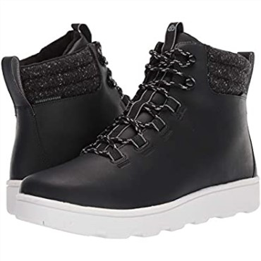 Botín De Hombre Negro Sintético Clarks Step Explore Hi