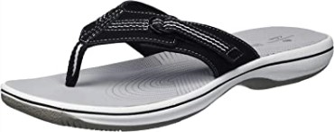 Chanclas Mujer Clarks Brinkley Sun De Sintetico Negro