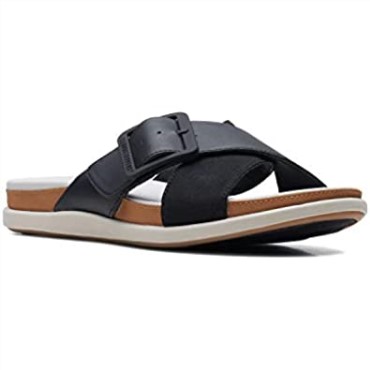 Sandalia De Mujer Clarks Eliza April De Material Sintético Negro