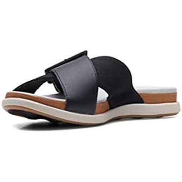 Sandalia De Mujer Clarks Eliza April De Material Sintético Negro
