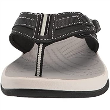 Chanclas Mujer Clarks Sunmaze Daisy Sintético Negro