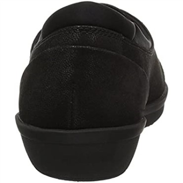 Mocasines Mujer Clarks Ayla De Nubuck Sintético Negro